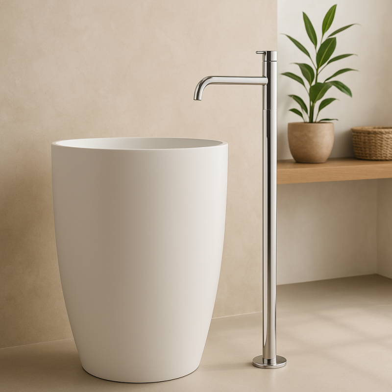 Waterevolution Flow Robinet de lavabo chromé T11301